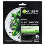 Garnier Skin Naturals Tissue Mask Pure Charcoal Maska za lice