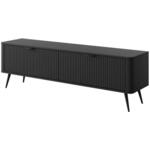 Lante F TV komoda 2 vrata 163,2x38x51,2 cm crni