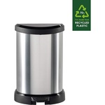 Curver Kanta za smeće 20L Deco silver Curver