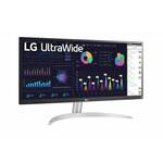 LG UltraWide 29WQ600 monitor, IPS, 29", 16:9/21:9, 2560x1080, 100Hz/75Hz, USB-C, HDMI, Display port, USB, Touchscreen