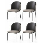 HANAH HOME Set 4 stolice Dore 196 V4