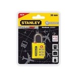 STANLEY KATANAC ZA TORBE 30MM SA TRI ŠIFRE ŽUTI
