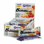 BOMBBAR Proteinski bar Čizkejk malina 60g