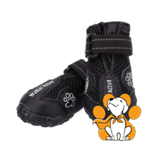 Trixie Cipelice Walker Active XS, Crne, Udobne i Zaštitne
