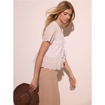 Bluza s vezom belo SS 2025 101FW
