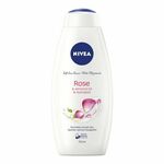 NIVEA care & roses kremasti gel za tuširanje 750 ml