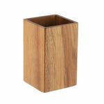 Tendance čaša za četkice 10.5x6.5x6.5 cm acacia 61114167