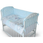 Baby Textil Komplet za krevetac Plavi zeka 3100425