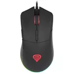 Genesis Krypton 290 RGB gejming miš, optički, bežični/žični, 4000 dpi/6400 dpi, 1ms, 1000 Hz, beli/crni