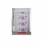 Tendance zavesa za kadu + 12 pp kukica 180x200 cm poliester Naia 1205684