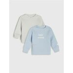 Sinsay - Komplet od 2 gornja dela trenerke - grey blue grey blue AW 2024 951AM-58X