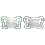 Chicco Laža Light Noćna,Silikon,16-36M,2Kom