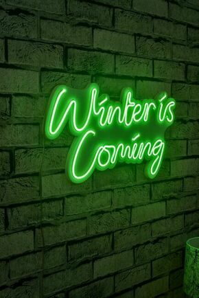 WALLXPERT Dekorativna rasveta Winter is Coming Green