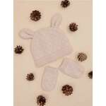 Sinsay - Komplet kape i rukavica - prljavo roze prljavo roze AW 2024 9110P-39X