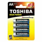 Toshiba High Power Alkalna Baterija Lr6 Bp 4/1