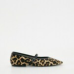 Reserved - LADIES` BALLERINAS bež 100% LEATHER 210CQ-80X