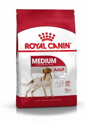 Royal Canin MEDIUM ADULT – za odrasle pse srednjih rasa (11-25kg) od 12 meseci do 7 godina starosti 1kg