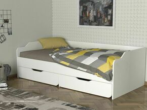 Young - White White Single Bedstead