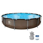 Bazen Avenli sa metalnim okvirom 427CMX84CM ratan NOVO