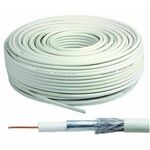 KABL-COAX-RG6/100 white (X553) koaksialni kabl RG6 bez konektora, conductivity 18%,6.5mm,100m