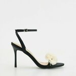 Reserved - LADIES` SANDALS crno 100% POLYESTER 290CR-99X