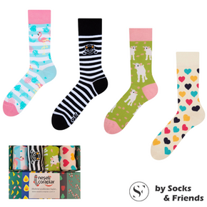 Socks &amp; Friends Set Čarapa 4/1 Girly