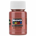 Nova Color Slikanje - Akrilne Boje 30G - Bakarna-540299