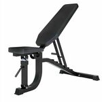 GORILLA SPORTS Profesionalna benc klupa Crna