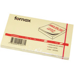 Samolepljivi blokčići Fornax 125x75 žuti 100 lista