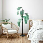 OPVIQ Podna lampa Palm 13920 Black Green