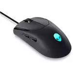 Dell Alienware 320M gejming miš, optički, žični, 19000 dpi, 50G, 1ms, 1000 Hz, crni