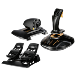 THRUSTMASTER Džojstik T16000M FCS Flight Pack Joystick/Foot pedals/Fader 044305
