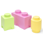 LEGO kutije za odlaganje set (3 kom): pastelne boje