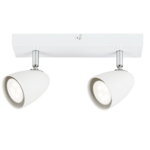 Perico plafonjera GU10 2x5W bela