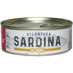 Banga Atlantska sardina u ulju 240g