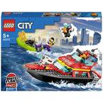LEGO 60373 Vatrogasni čamac za spasavanje