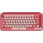 Logitech POP Keys bežični mehanička tastatura, USB, crvena/ljubičasta/mint/roza/zelena/žuta