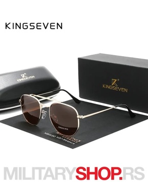 Elegantne Sunčane Naočare - Kingseven N7748 Brown