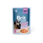 Brit Premium Sterilized Cat Delicate Fileti u sosu sa lososom 85 g kesica