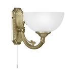 Eglo Savoy zidna lampa/1 brunirana