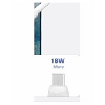 Bavin kabl 18W 1m type-A na Micro bela