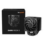 be quiet! kuler za CPU Dark Rock 5, 101x136x161mm/120x120x25mm, aluminijum, 29.8dB, crni s.1150, s.1151, s.1155, s.1200, s.1700
