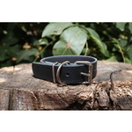 AlexaLeather.u Back to Black ogrlica Classic 40mm