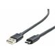 CCP-USB2-AMCM-10 Gembird USB 2.0 AM to Type-C cable (AM/CM), 3 m