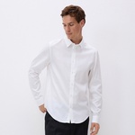 Reserved - Regular fit pamučna košulja belo 100% COTTON 362BK-00X