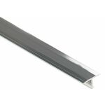 T-profil 13mm 1.0m polirani aluminijum