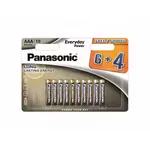 PANASONIC baterije LR03EPS/10BW-AAA 10 kom 6+4F Alkalne Everyday