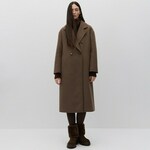 Reserved - Visoke čizme od antilopa tamno braon 60% LEATHER, 40% POLYESTER 493DB-89X