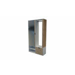 Milo predsoblje 100x33x189,4 cm hrast / bela