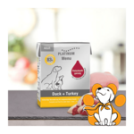 Platinum Menu Duck + Turkey 375g, Hrana za Odrasle Pse sa Pačetinom i Ćuretinom